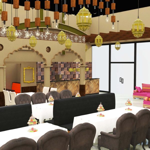 Miqat restaurant 3d view