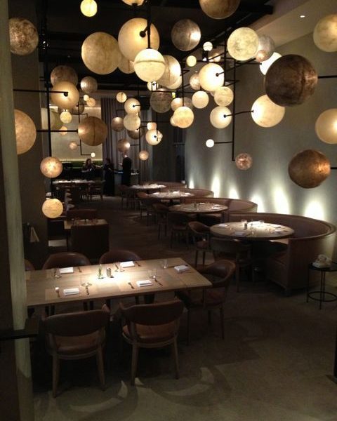 Attractive Lighting Restaurant Interior Design
